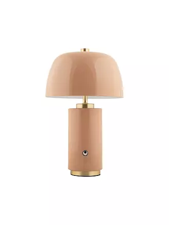LEITMOTIV | LED Tischlampe FREYA Iron Soft Brown | 